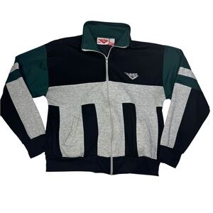 Vintage Pony‎ Colorblock Full Zip Track Jacket Size Large